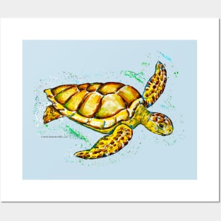 Sea Turtle Posters and Art